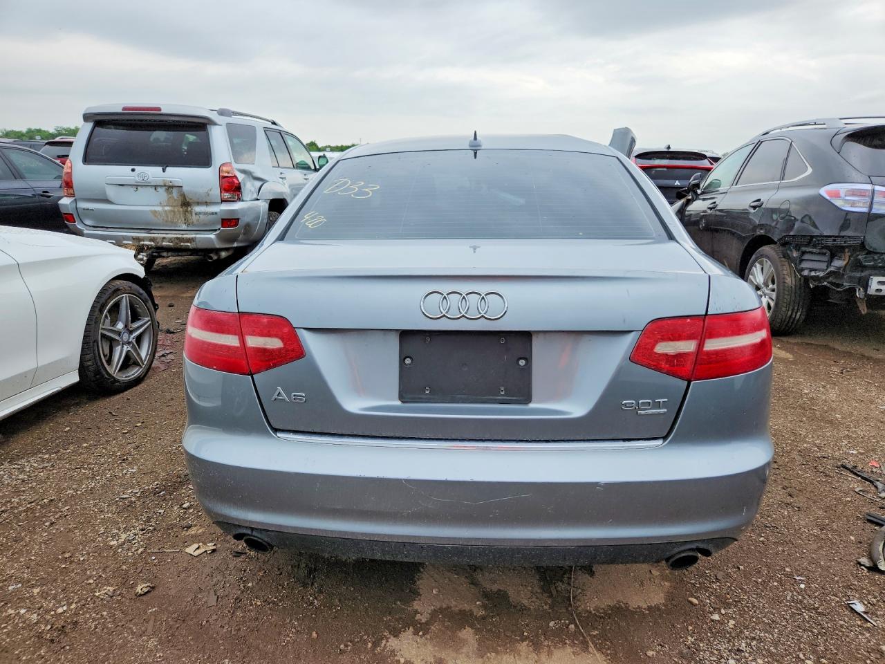 2010 Audi A6 Premium Plus Серебряный vin: WAUFGAFB5AN081454