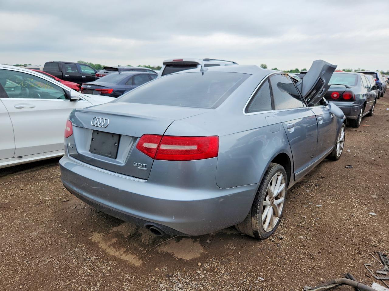 2010 Audi A6 Premium Plus Серебряный vin: WAUFGAFB5AN081454