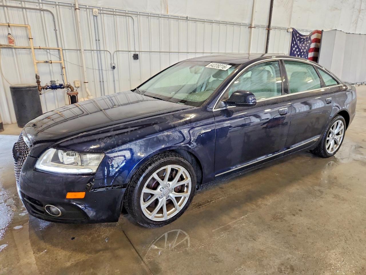 2011 Audi A6 Premium Plus Blue vin: WAUFGAFB5BN028304