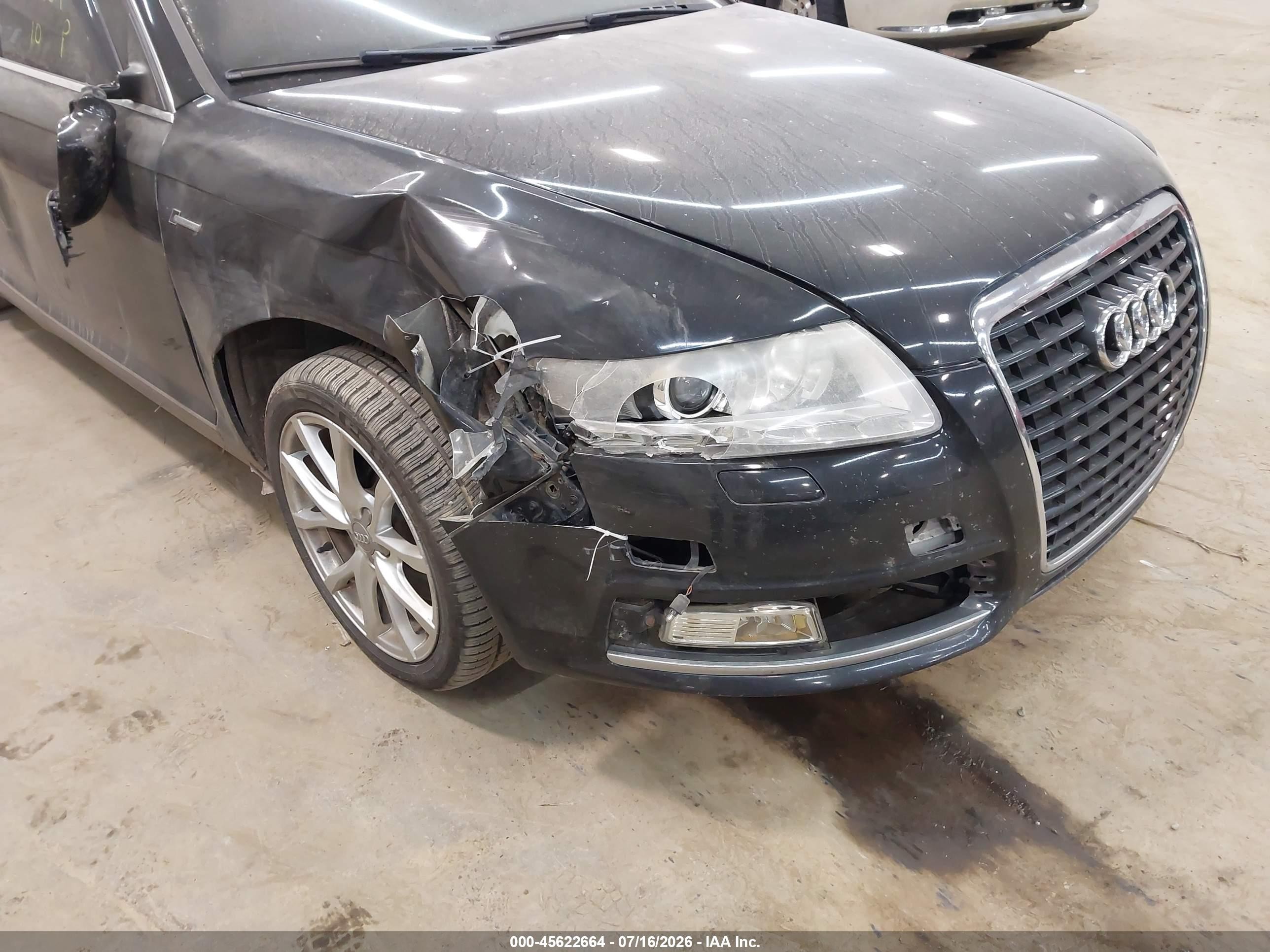2010 Audi A6 3.0 Premium Черный vin: WAUFGAFB6AN052013