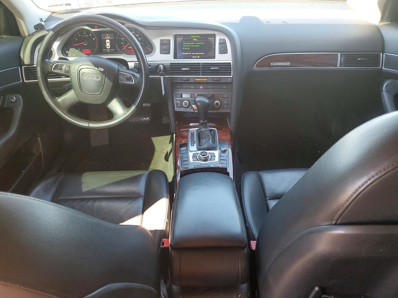 2011 Audi A6 Черный vin: WAUFGAFB6BN059934