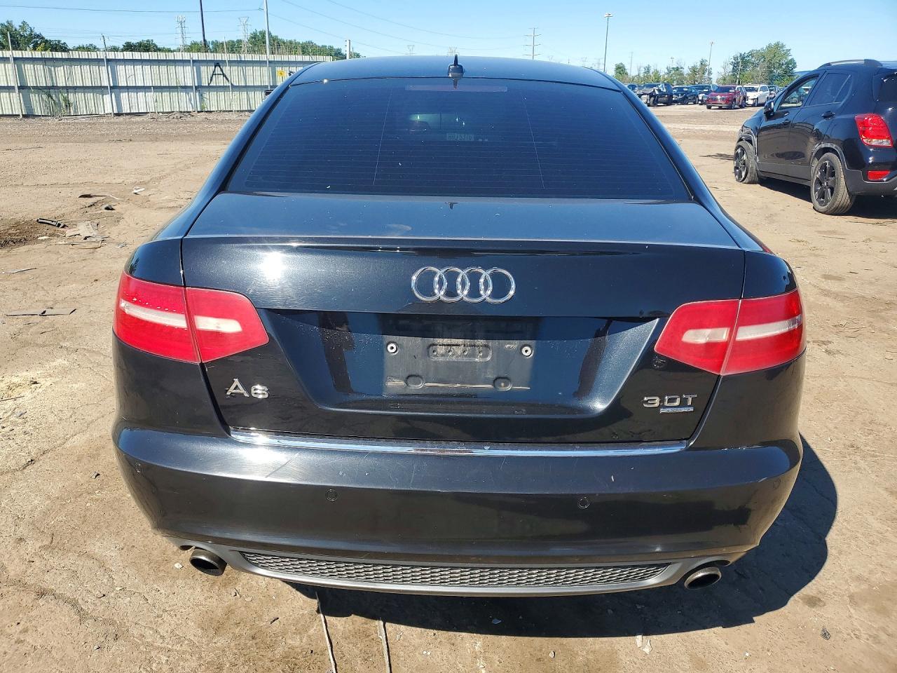 2011 Audi A6 Черный vin: WAUFGAFB6BN059934