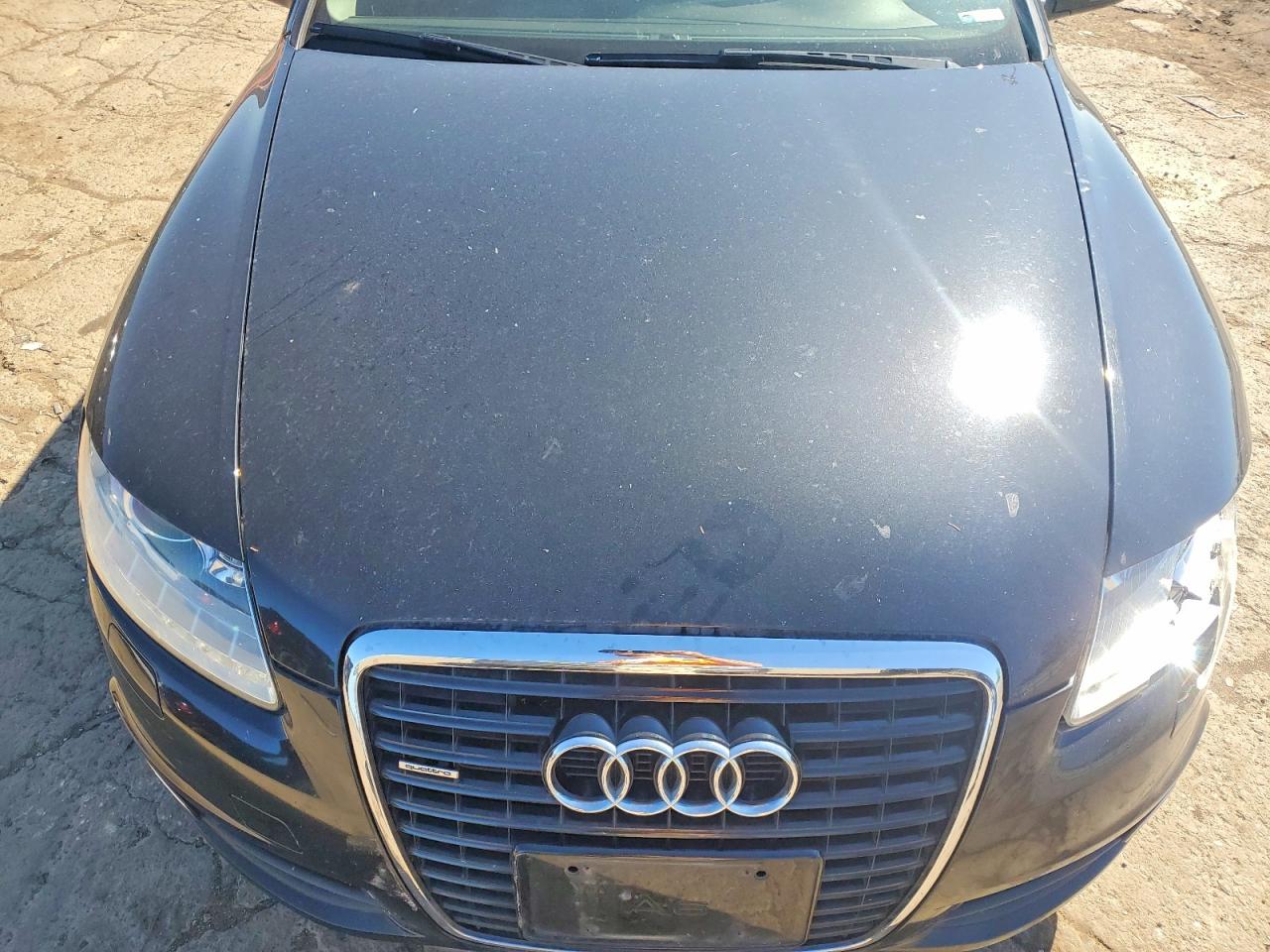 2011 Audi A6 Черный vin: WAUFGAFB6BN059934