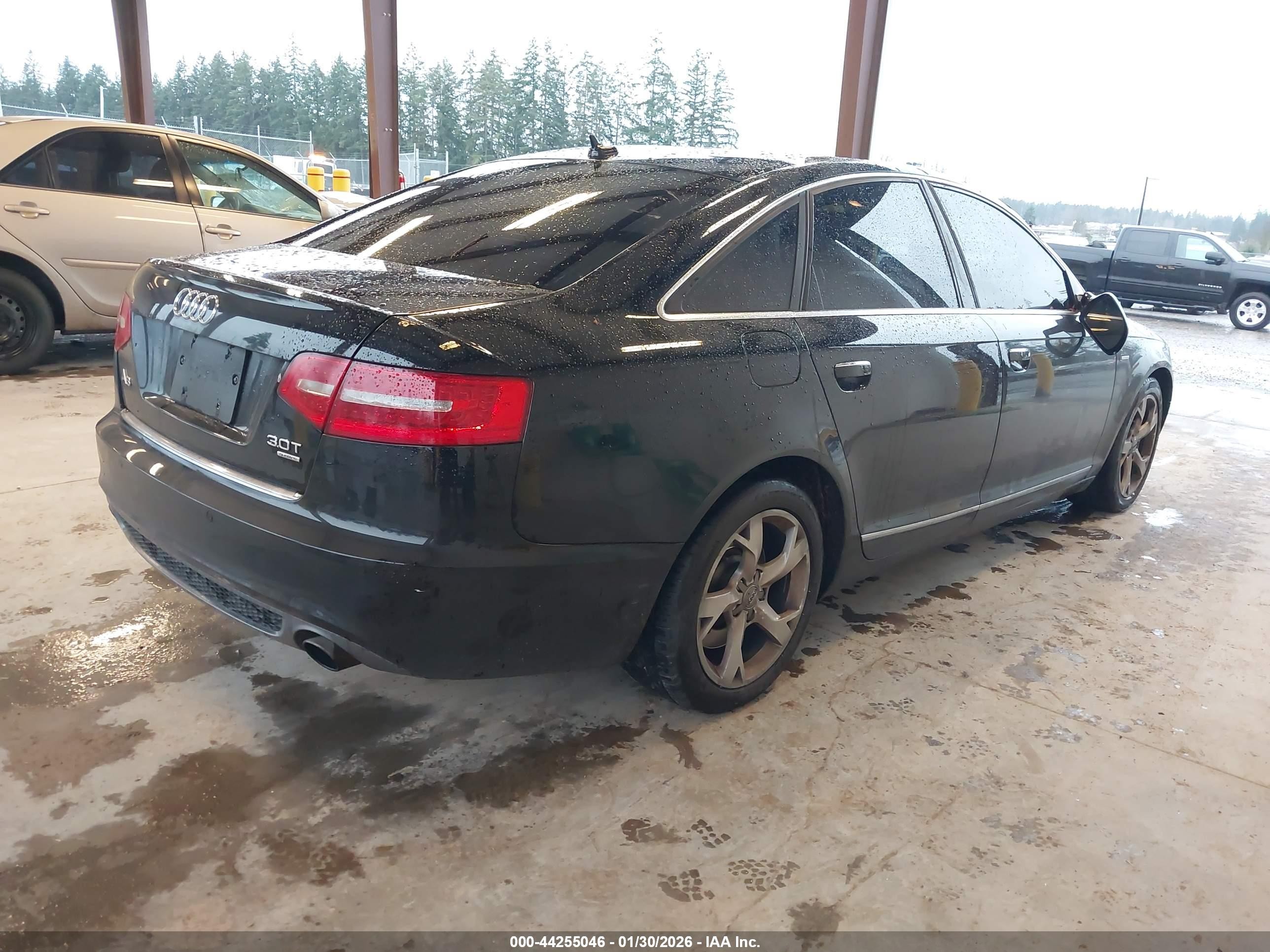 2011 Audi A6 3.0 Premium Black vin: WAUFGAFB7BN000973