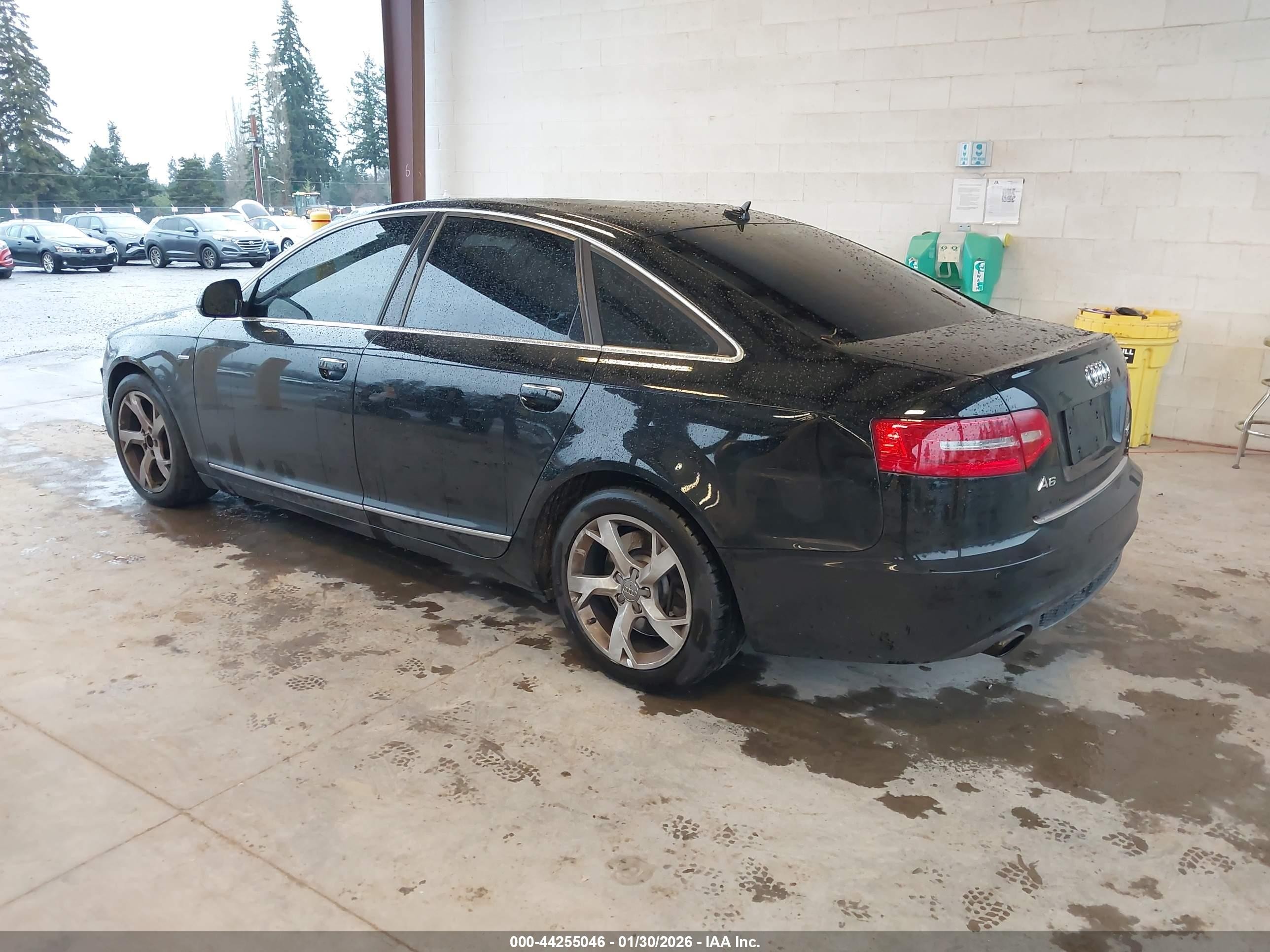 2011 Audi A6 3.0 Premium Black vin: WAUFGAFB7BN000973