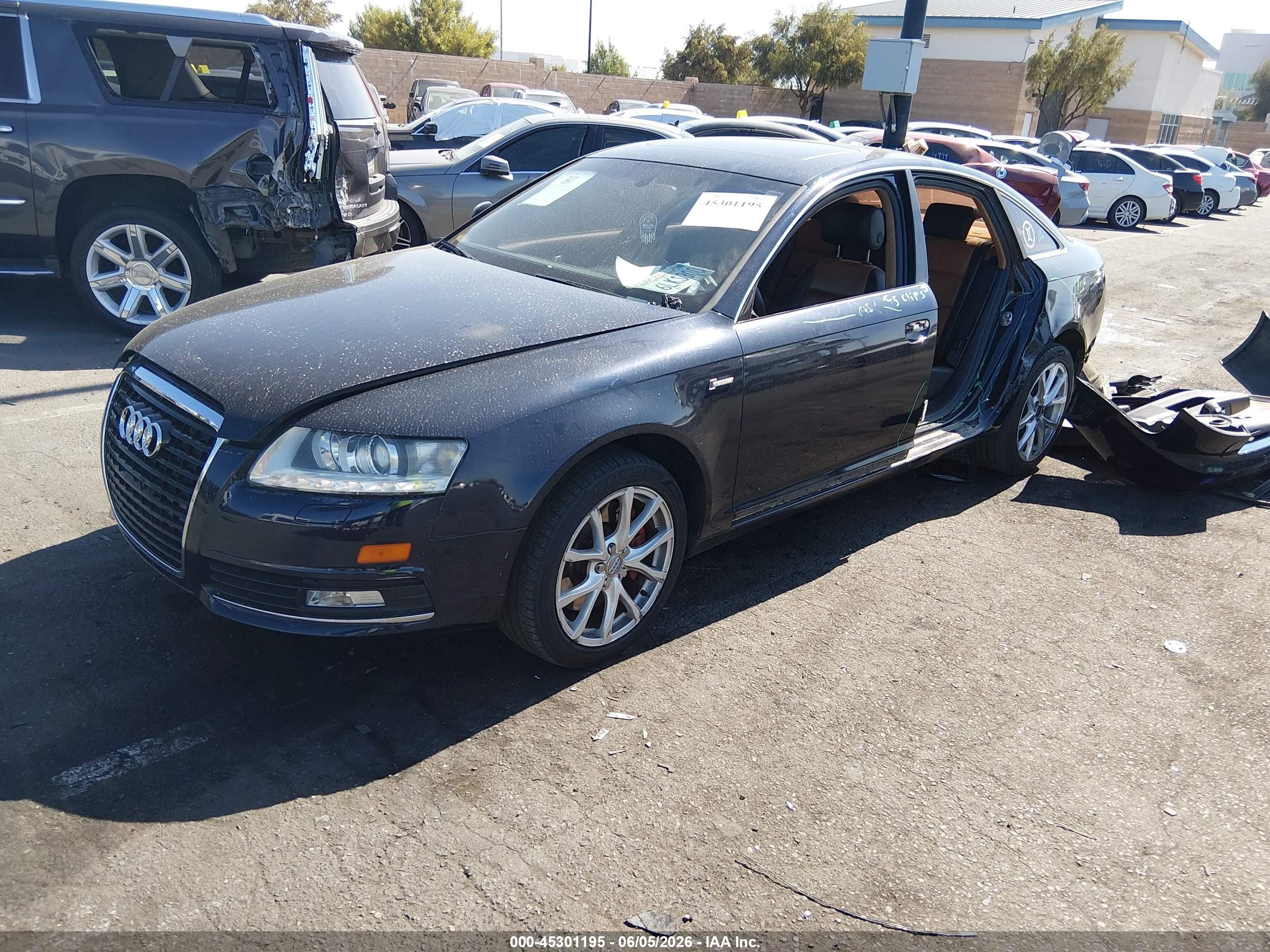 2010 Audi A6 3.0 Premium Black vin: WAUFGAFB8AN052658