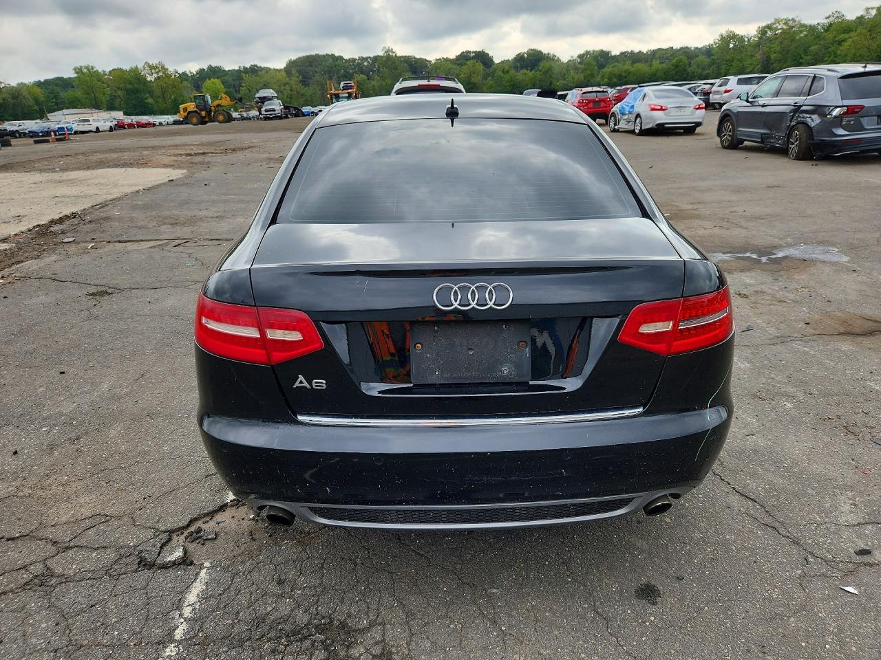 2011 Audi A6 Premium Plus Black vin: WAUFGAFB8BN046943
