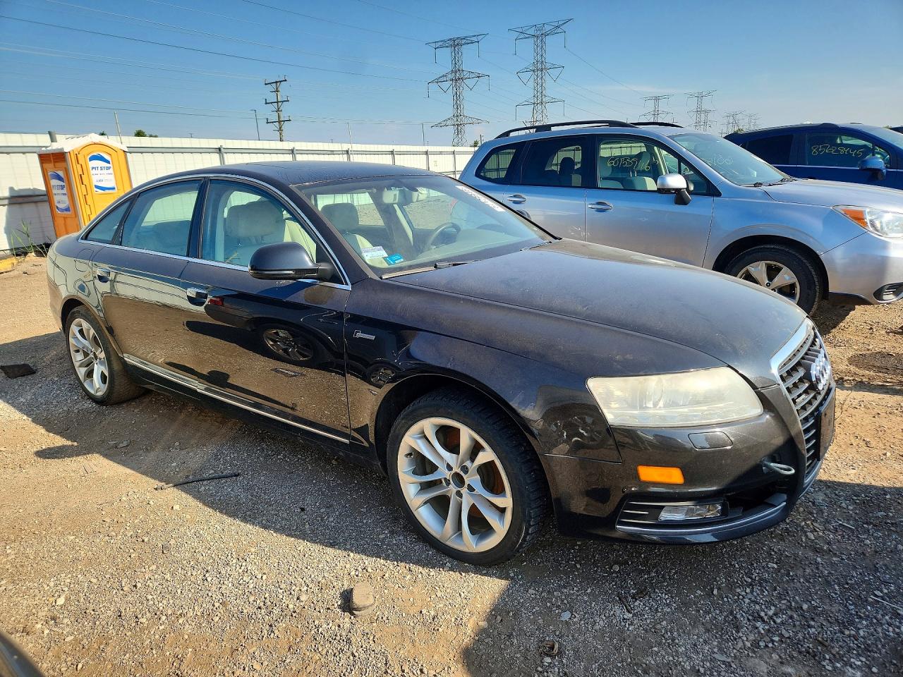 2010 Audi A6 Premium Plus Black vin: WAUFGAFB9AN030801