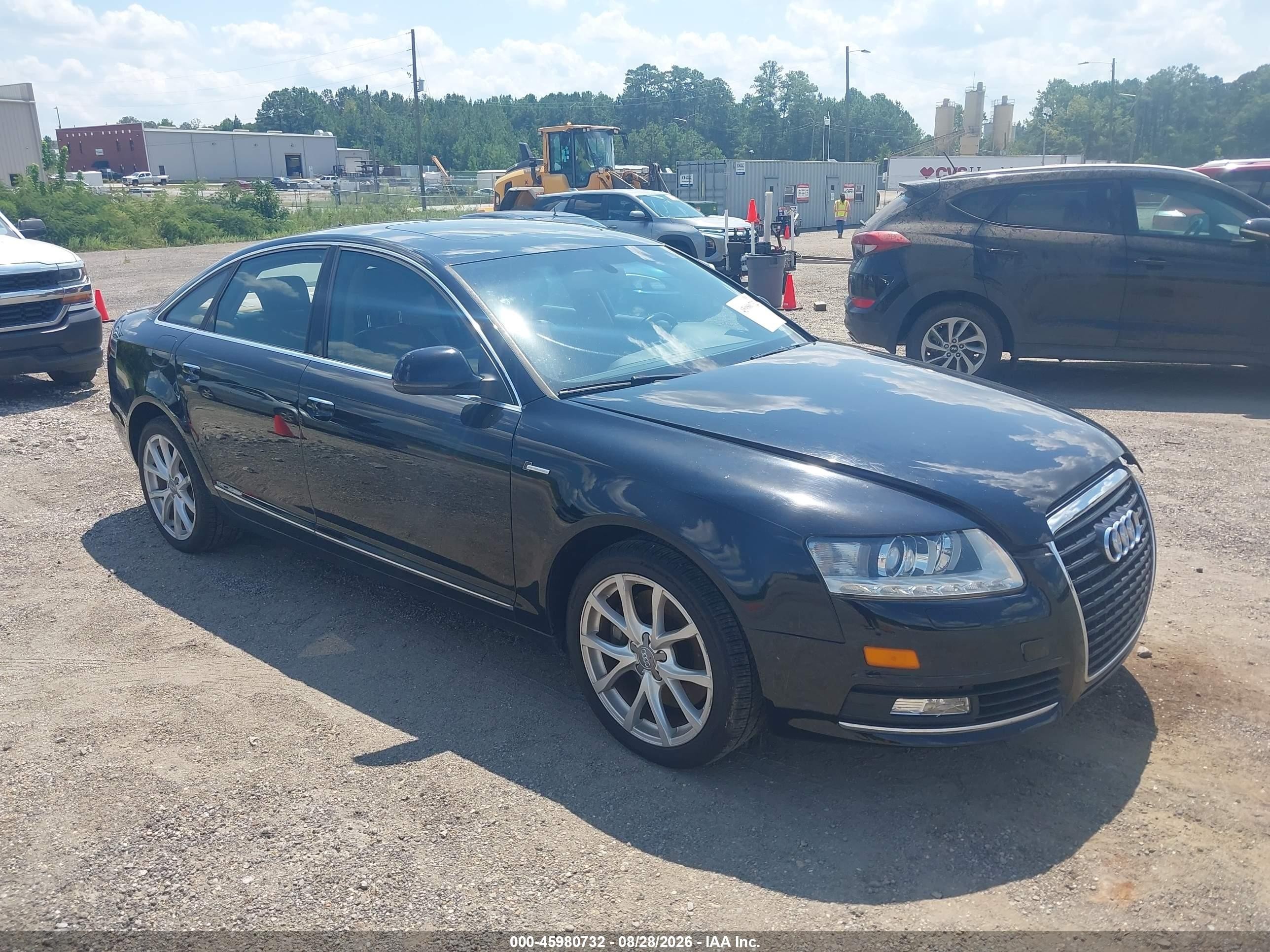 2010 Audi A6 3.0 Premium Black vin: WAUFGAFB9AN059425