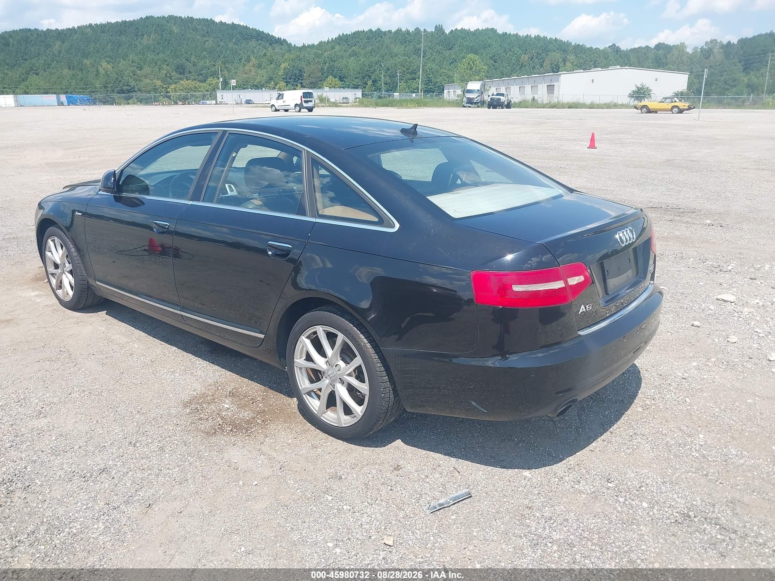 2010 Audi A6 3.0 Premium Черный vin: WAUFGAFB9AN059425