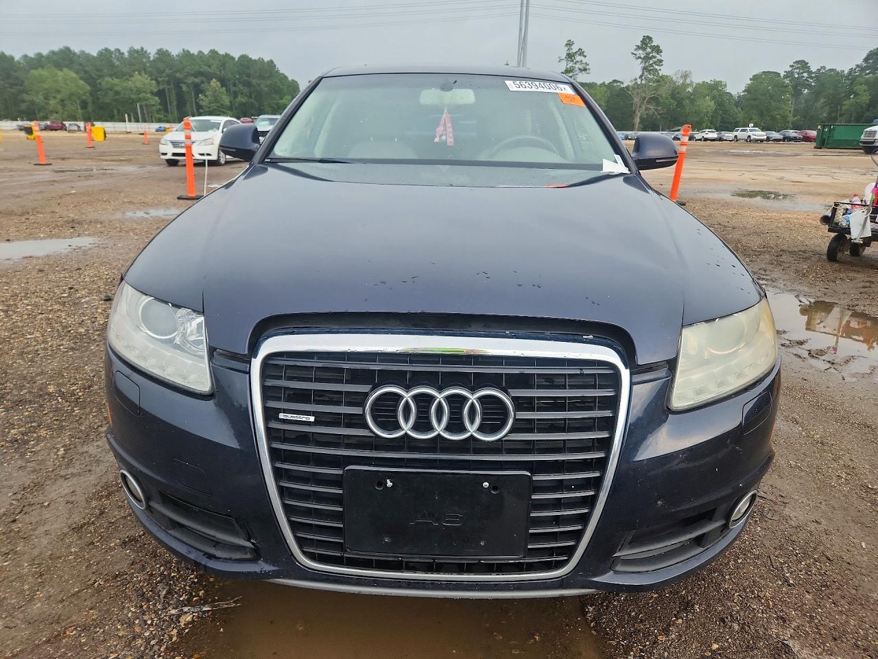 2011 Audi A6 Premium Plus Blue vin: WAUFGAFBXBN045440