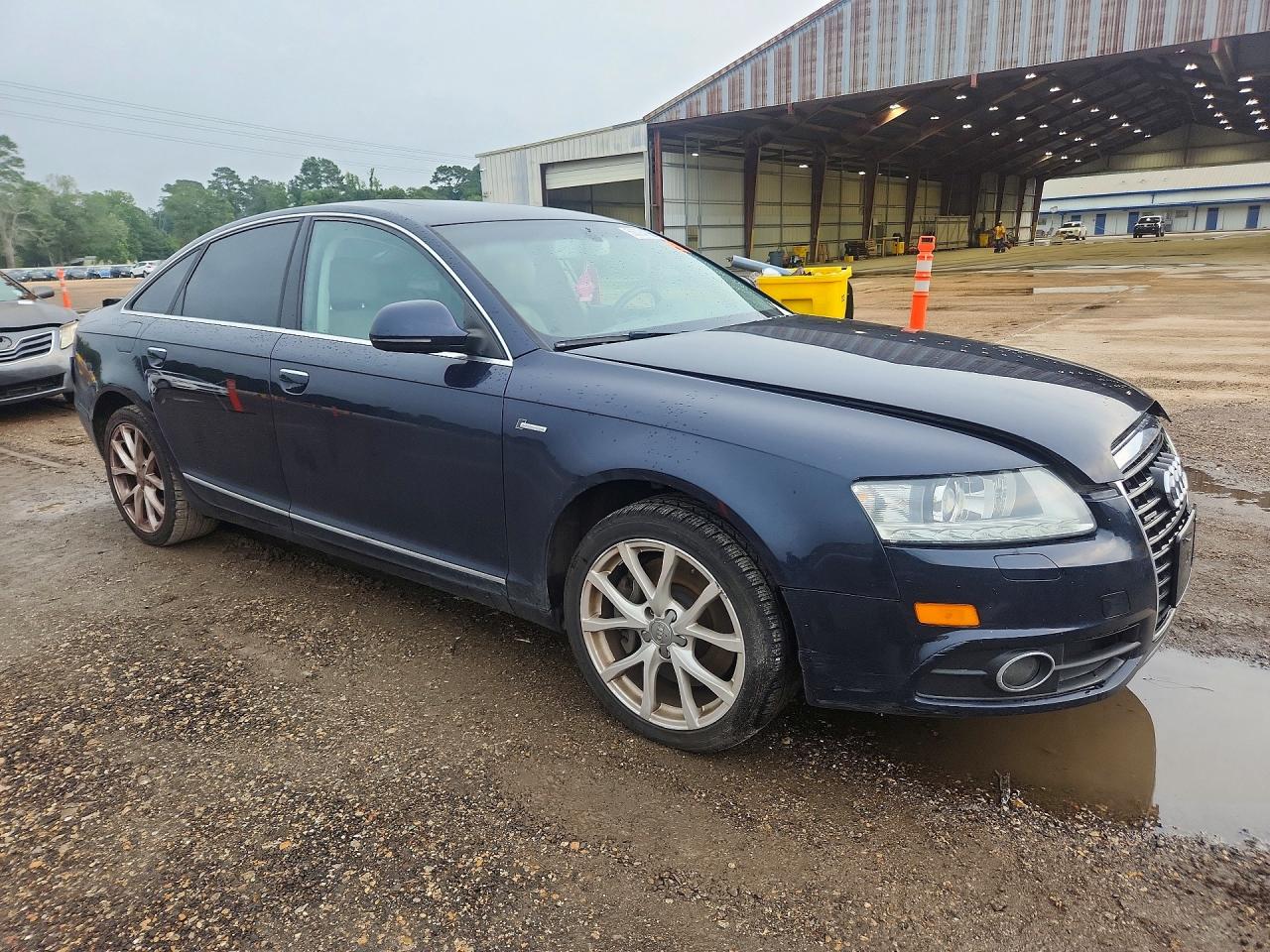 2011 Audi A6 Premium Plus Blue vin: WAUFGAFBXBN045440