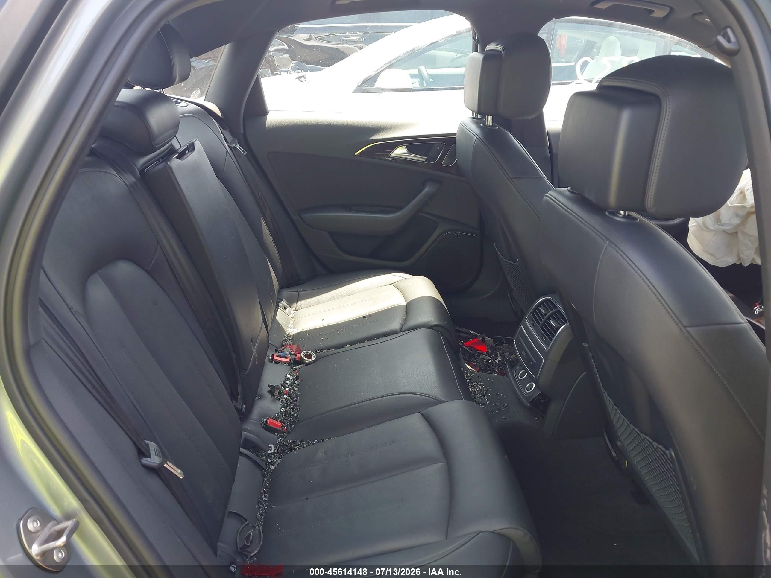 2014 Audi A6 3.0t Premium Plus Серебряный vin: WAUFGAFC1EN034310