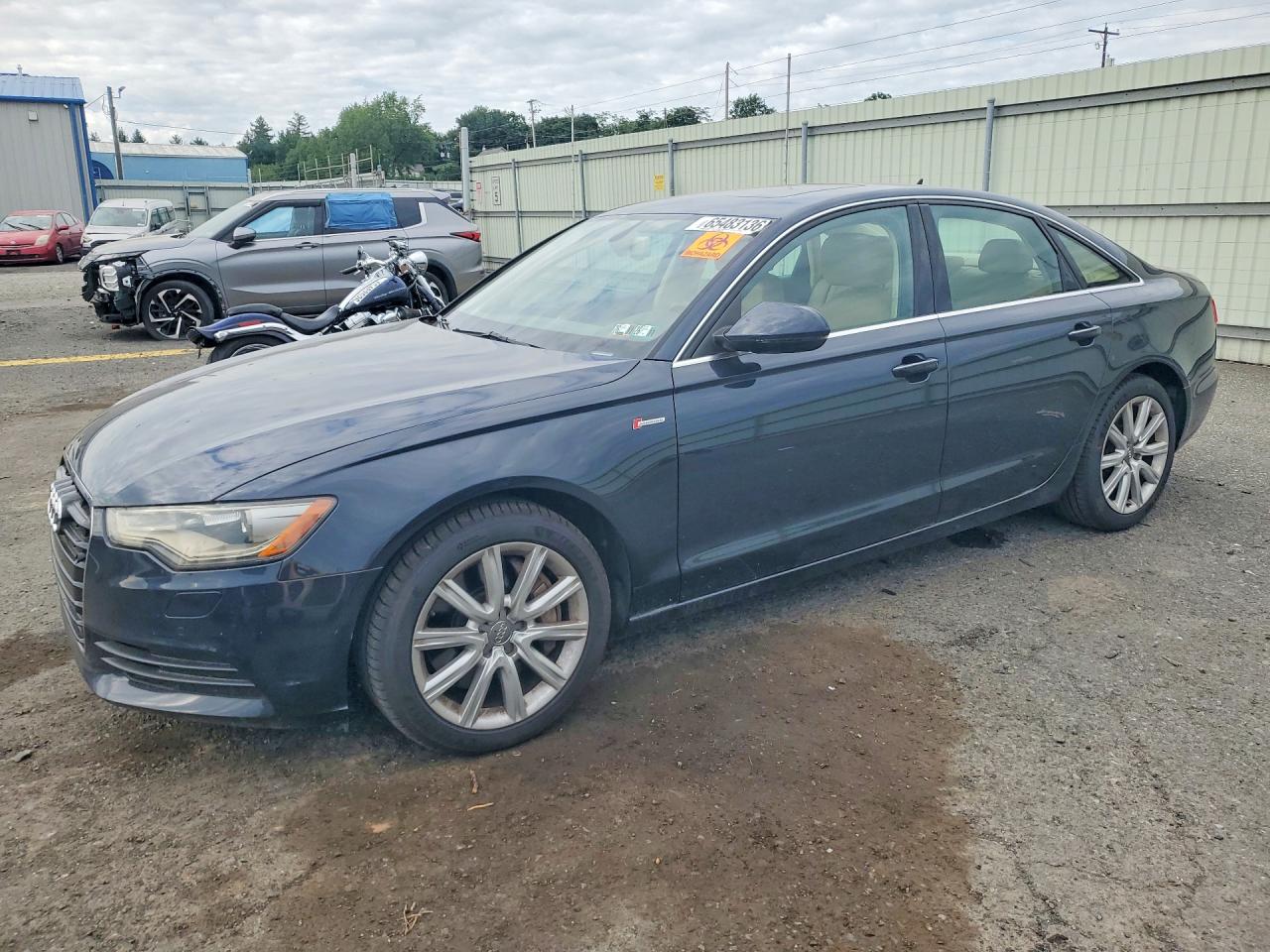 2014 Audi A6 Premium Plus Black vin: WAUFGAFC1EN051270
