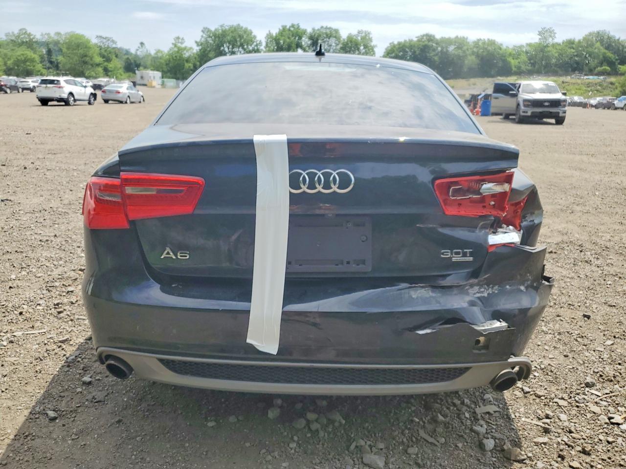 2015 Audi A6 Premium Plus Black vin: WAUFGAFC1FN005990