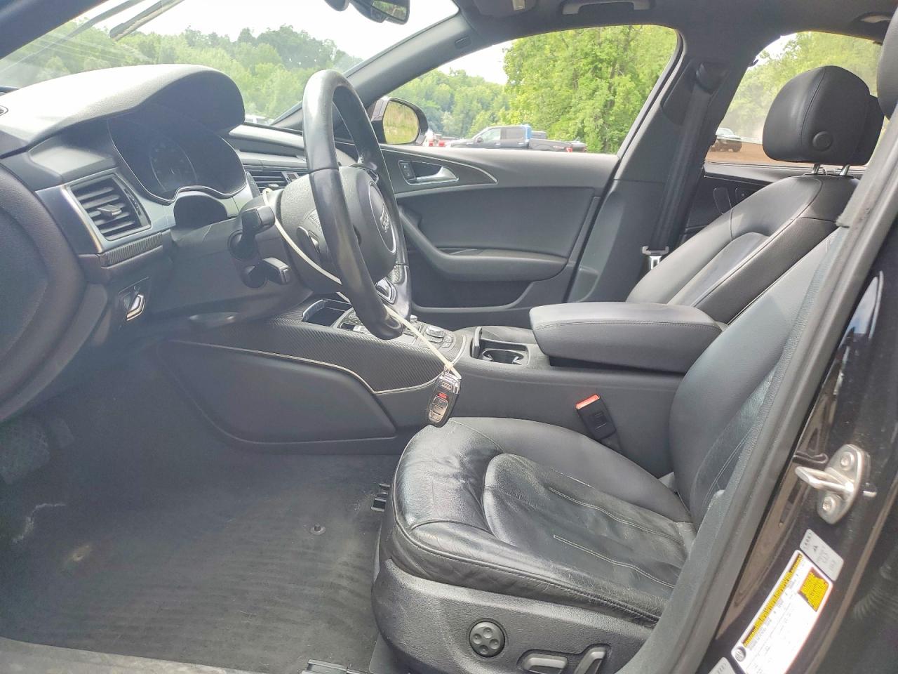 2015 Audi A6 Premium Plus Black vin: WAUFGAFC1FN005990