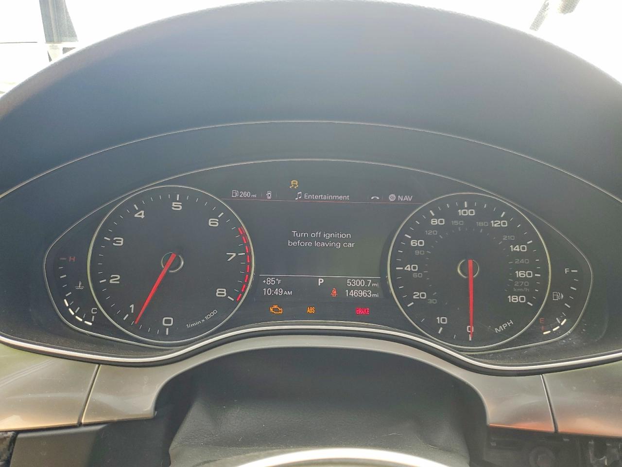 2015 Audi A6 Premium Plus Black vin: WAUFGAFC1FN005990
