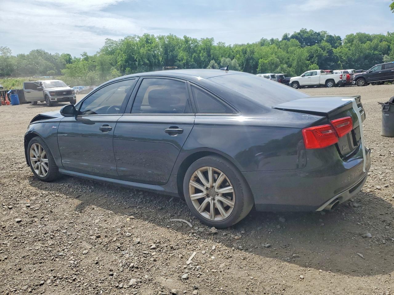 2015 Audi A6 Premium Plus Black vin: WAUFGAFC1FN005990