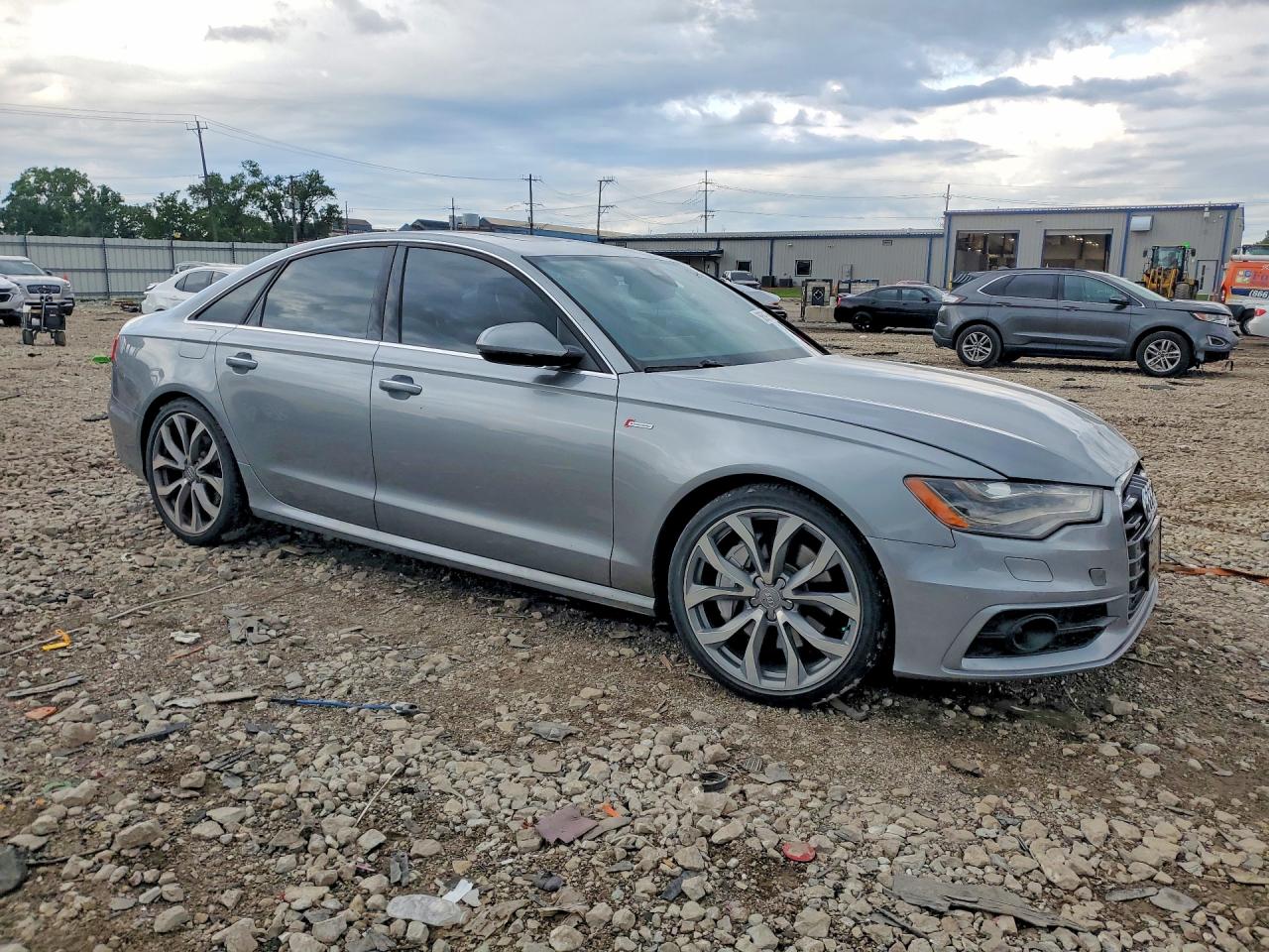 2015 Audi A6 Premium Plus Silver vin: WAUFGAFC1FN008212