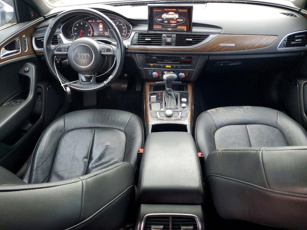 2015 Audi A6 Premium Plus Silver vin: WAUFGAFC1FN008212