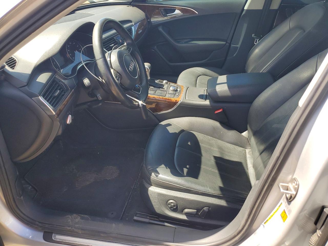 2014 Audi A6 Premium Plus Silver vin: WAUFGAFC2EN008217
