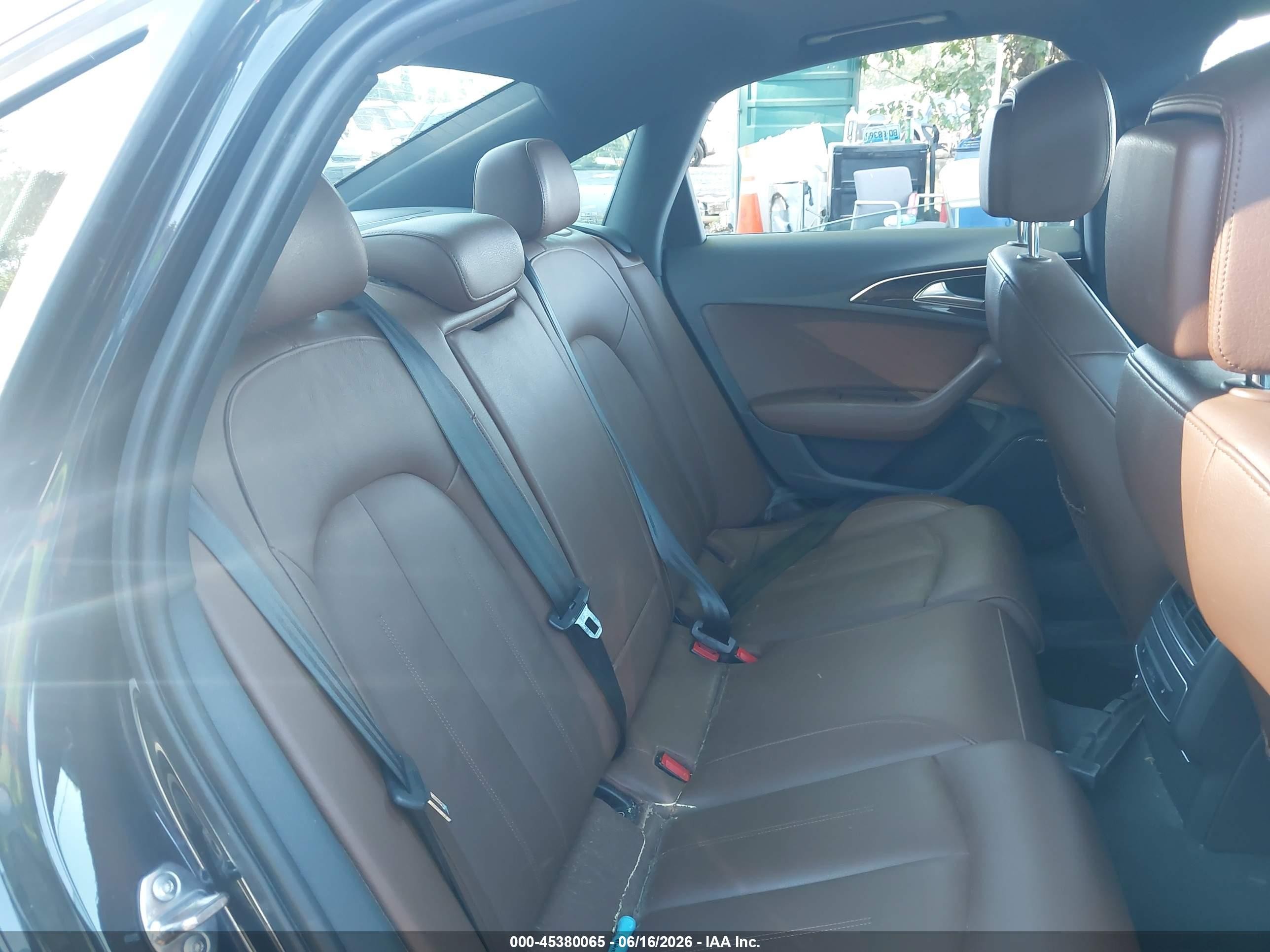 2014 Audi A6 3.0t Premium Plus Blue vin: WAUFGAFC2EN102064