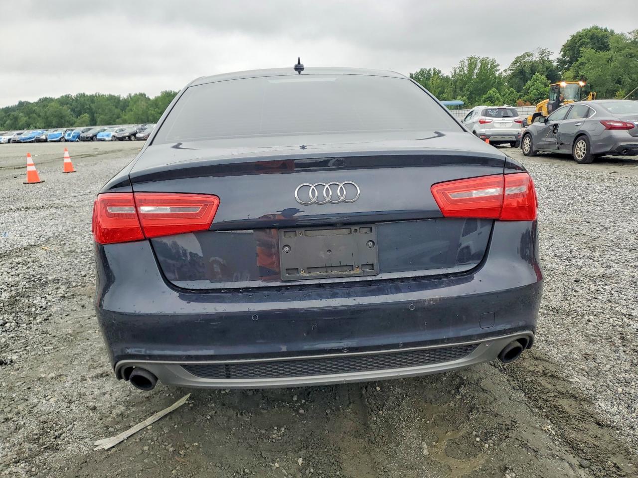 2015 Audi A6 Premium Plus Blue vin: WAUFGAFC2FN012821
