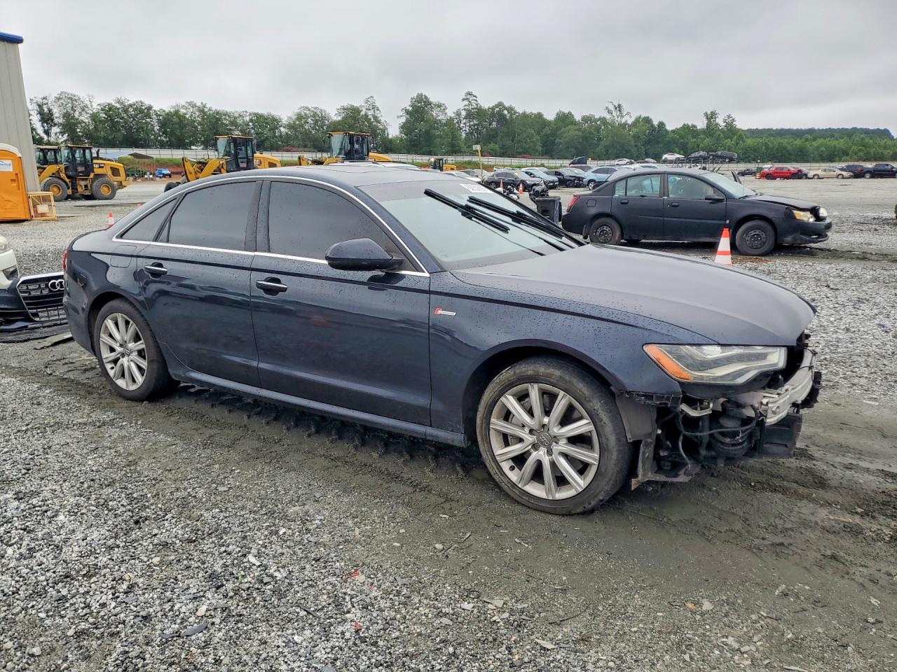 2015 Audi A6 Premium Plus Blue vin: WAUFGAFC2FN012821