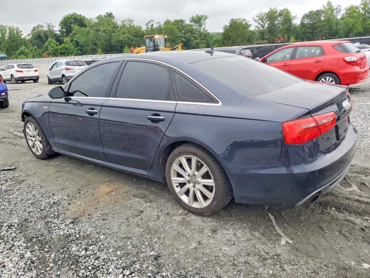 2015 Audi A6 Premium Plus Blue vin: WAUFGAFC2FN012821