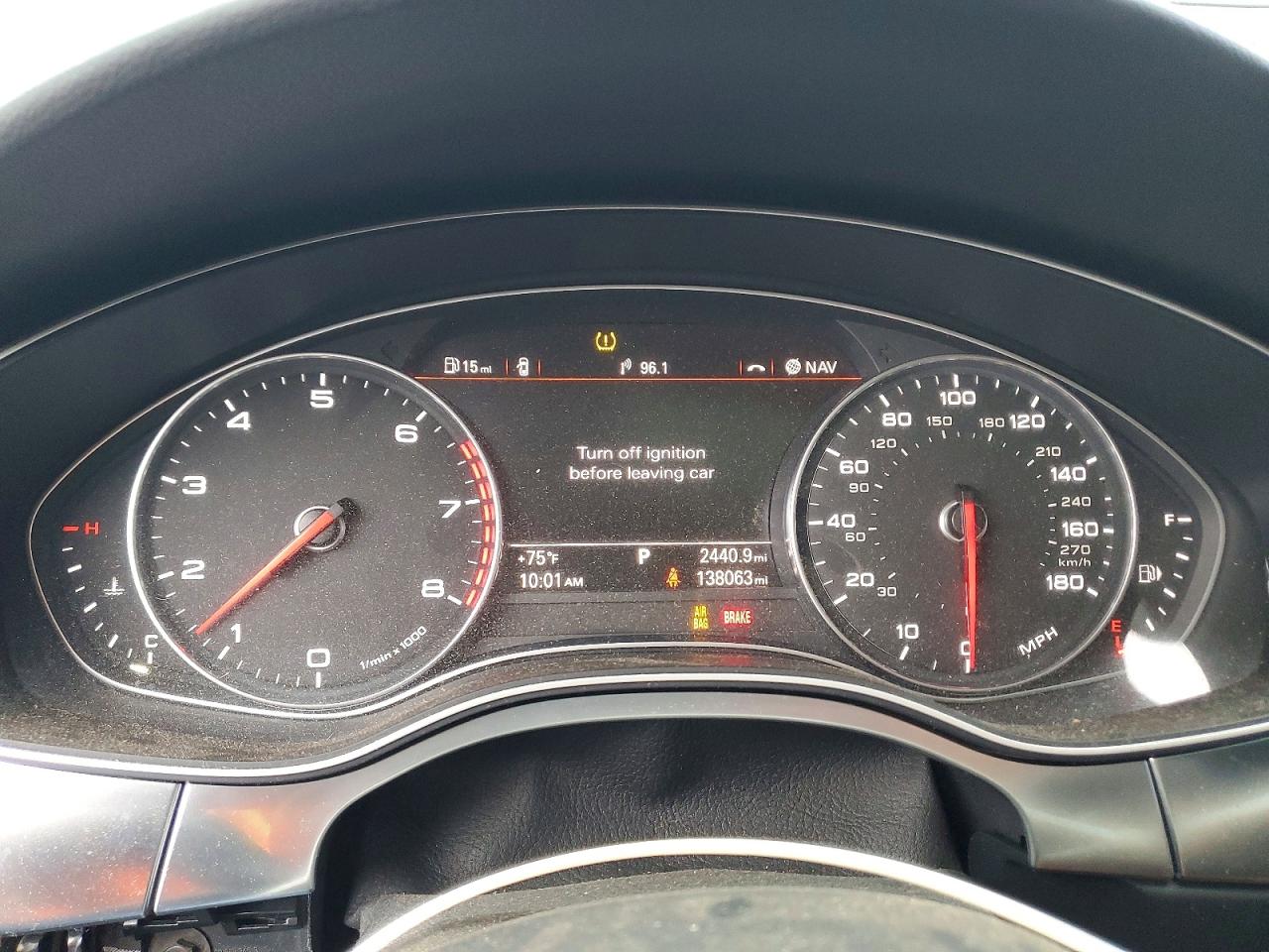 2015 Audi A6 Premium Plus Blue vin: WAUFGAFC2FN012821