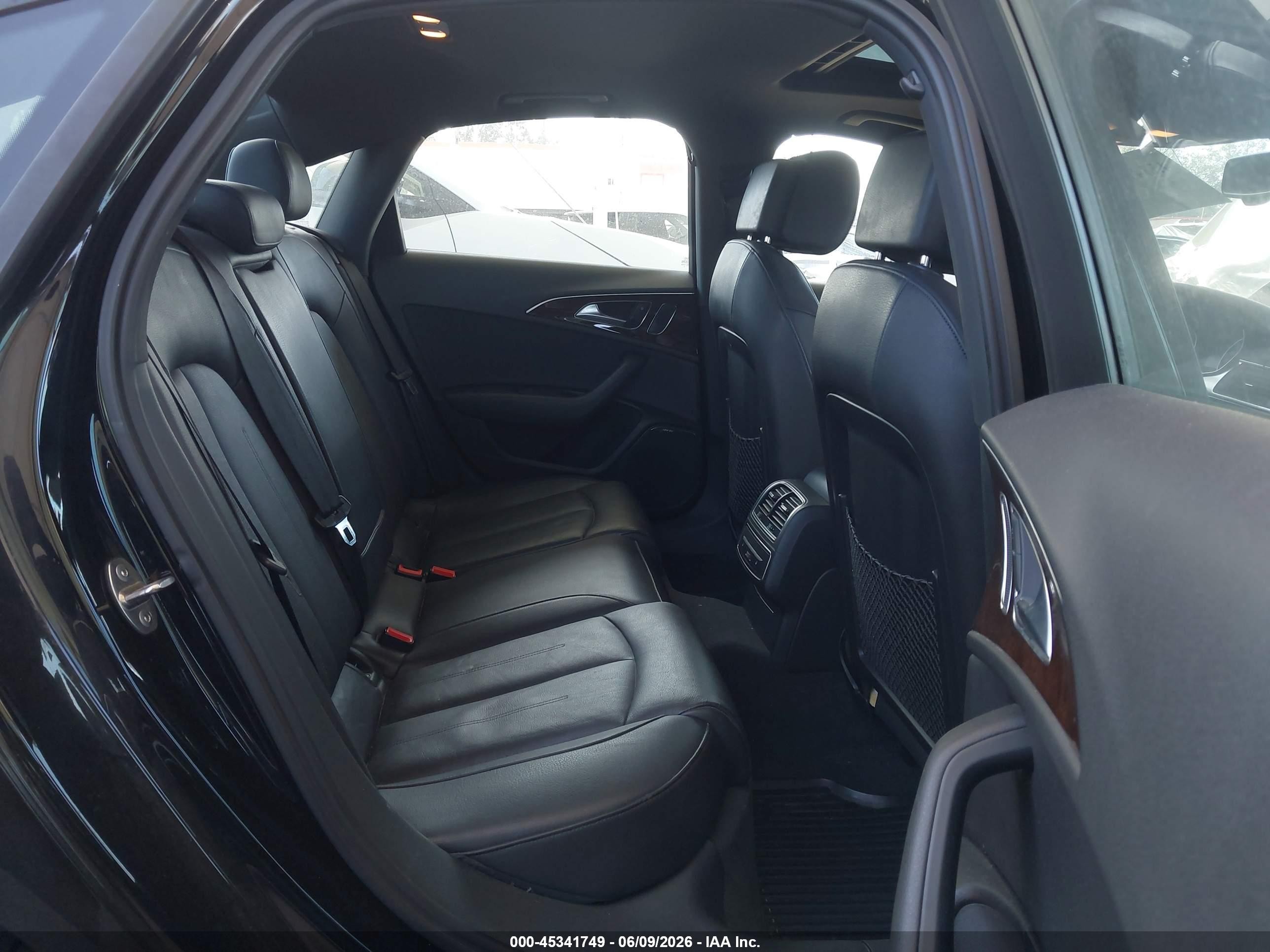 2015 Audi A6 3.0t Premium Plus Black vin: WAUFGAFC3FN003237