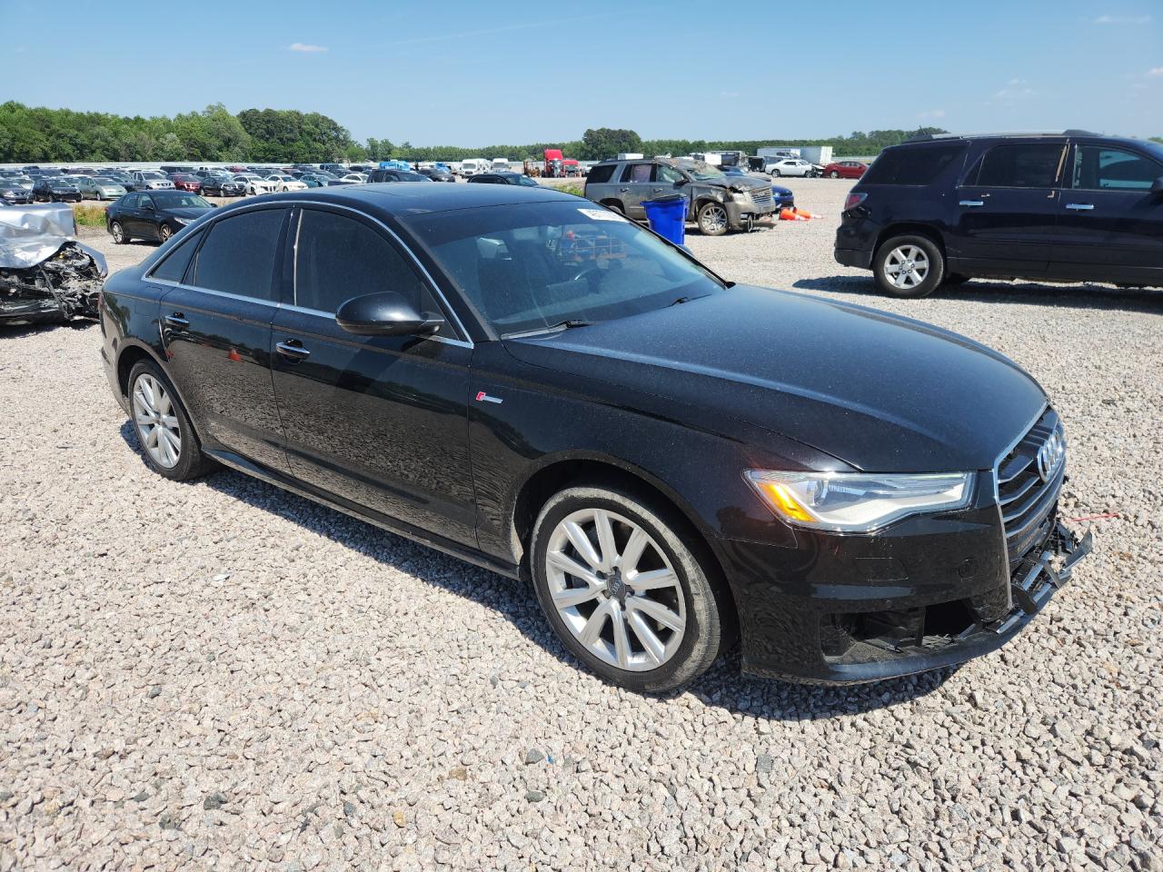 2016 Audi A6 Premium Plus Black vin: WAUFGAFC3GN004325