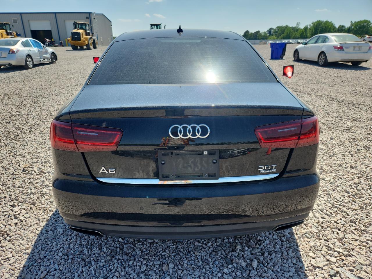 2016 Audi A6 Premium Plus Black vin: WAUFGAFC3GN004325