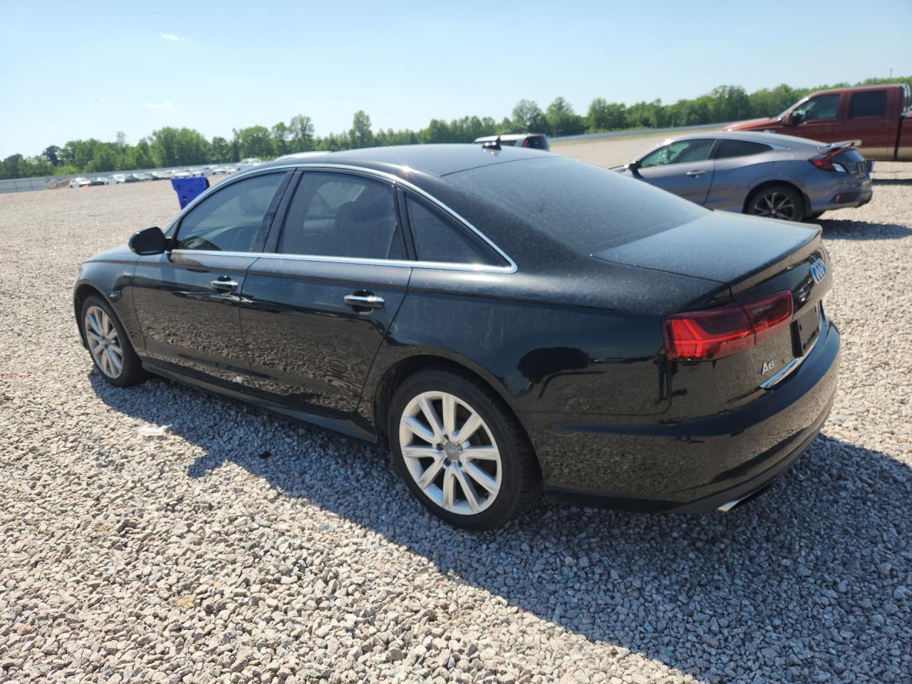 2016 Audi A6 Premium Plus Black vin: WAUFGAFC3GN004325