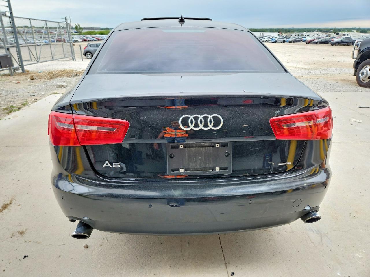 2014 Audi A6 Premium Plus Black vin: WAUFGAFC4EN065521