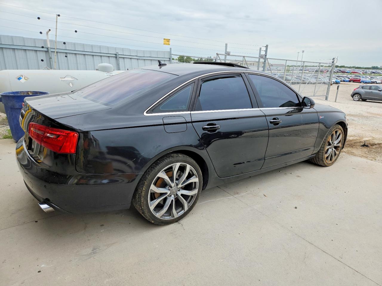 2014 Audi A6 Premium Plus Black vin: WAUFGAFC4EN065521