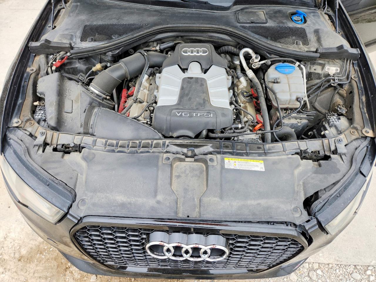 2014 Audi A6 Premium Plus Black vin: WAUFGAFC4EN065521