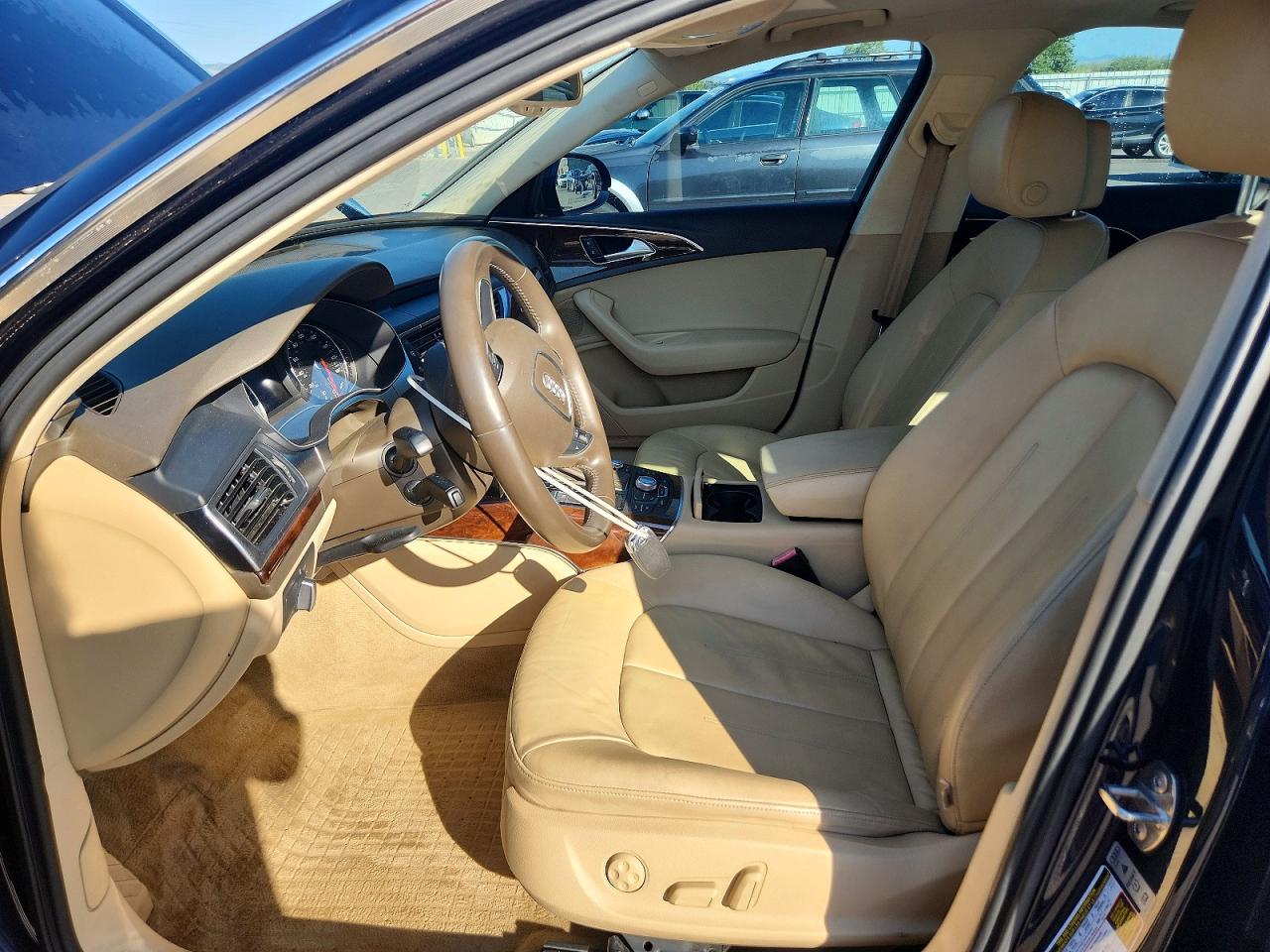 2014 Audi A6 Premium Plus Black vin: WAUFGAFC4EN071125