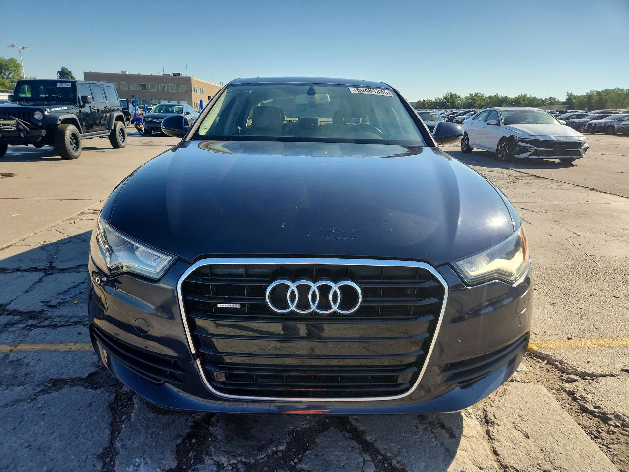 2014 Audi A6 Premium Plus Black vin: WAUFGAFC4EN071125