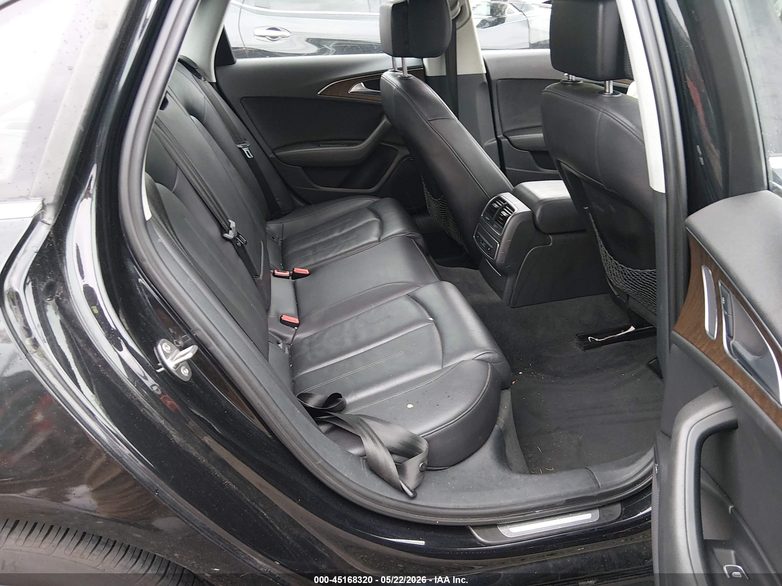 2014 Audi A6 3.0t Premium Plus Черный vin: WAUFGAFC5EN026677