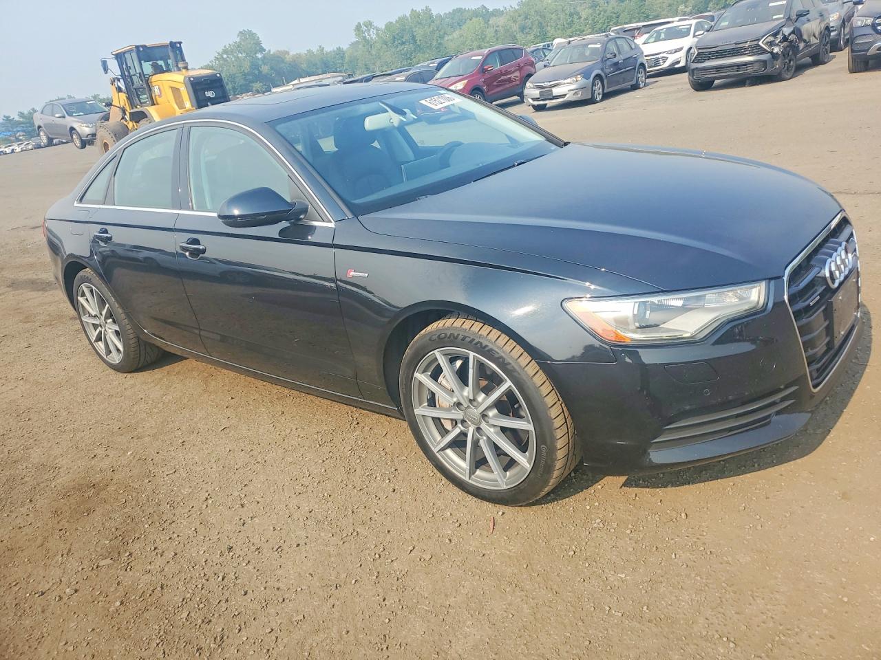 2014 Audi A6 Premium Plus Черный vin: WAUFGAFC5EN037856