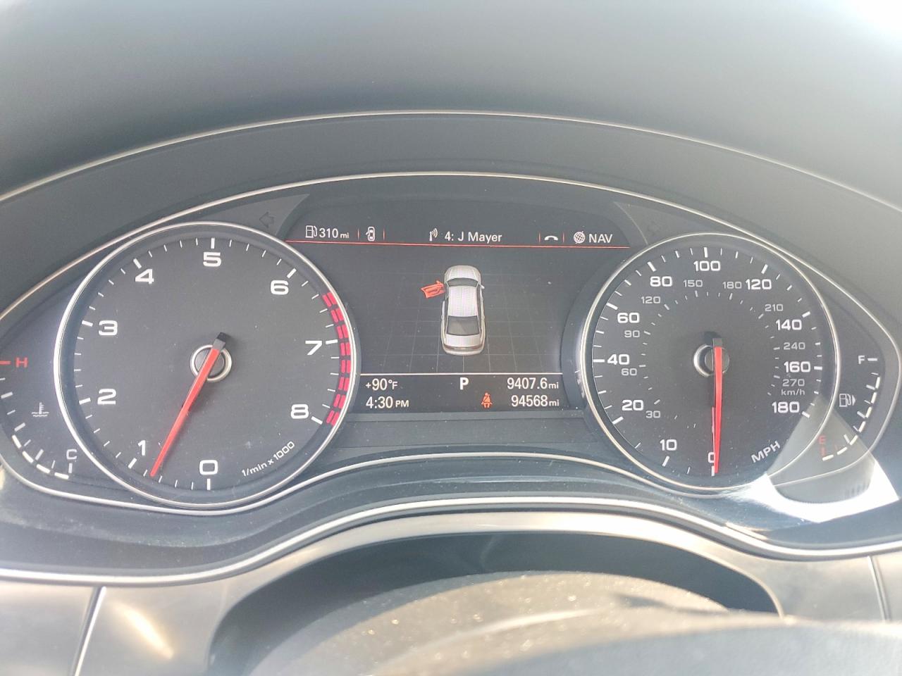 2014 Audi A6 Premium Plus Черный vin: WAUFGAFC5EN037856
