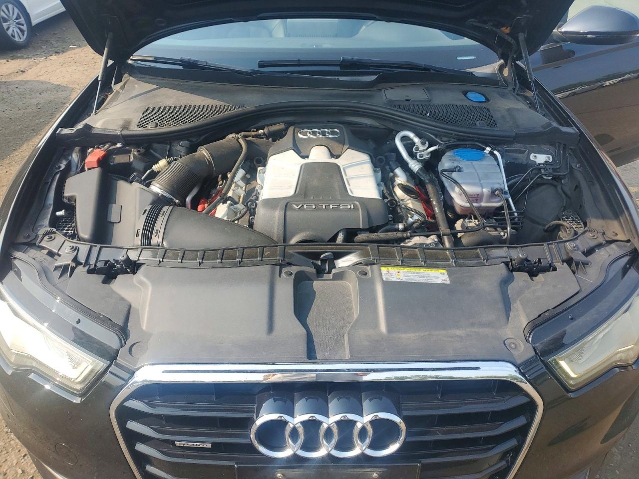 2014 Audi A6 Premium Plus Черный vin: WAUFGAFC5EN037856