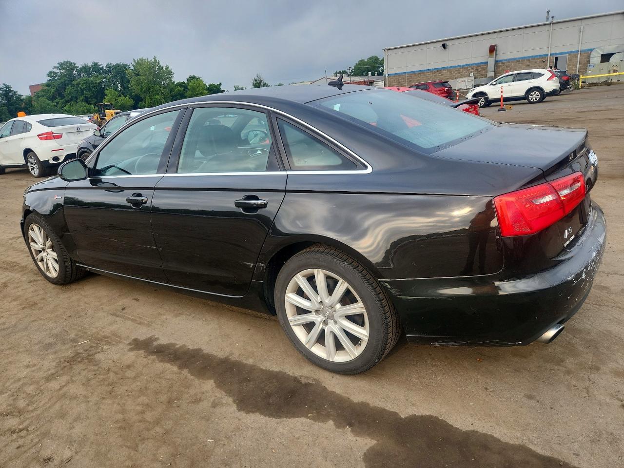 2014 Audi A6 Premium Plus Черный vin: WAUFGAFC5EN054480