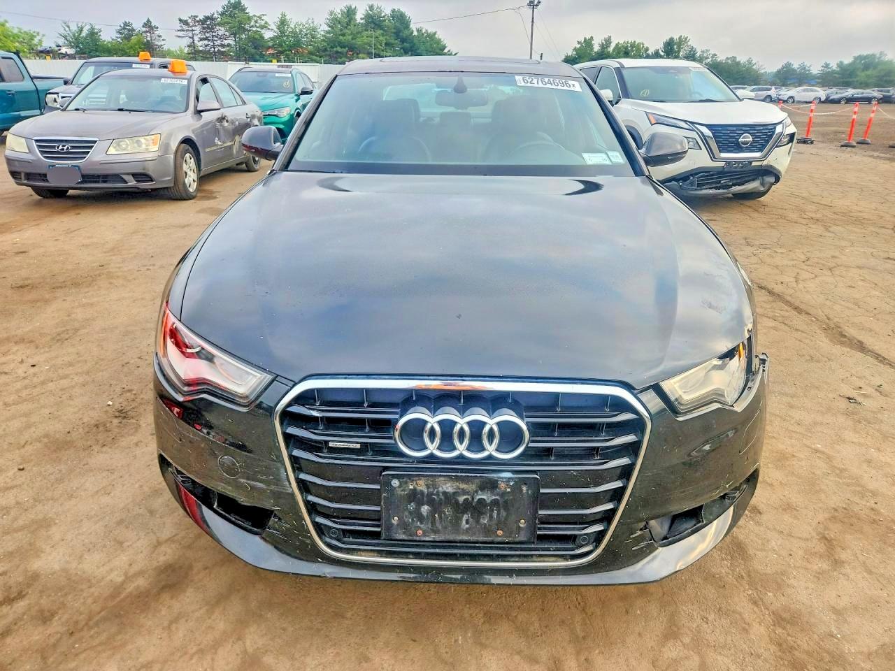 2014 Audi A6 Premium Plus Черный vin: WAUFGAFC5EN054480