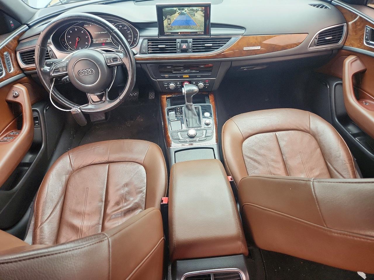 2014 Audi A6 Premium Plus Gray vin: WAUFGAFC5EN085194