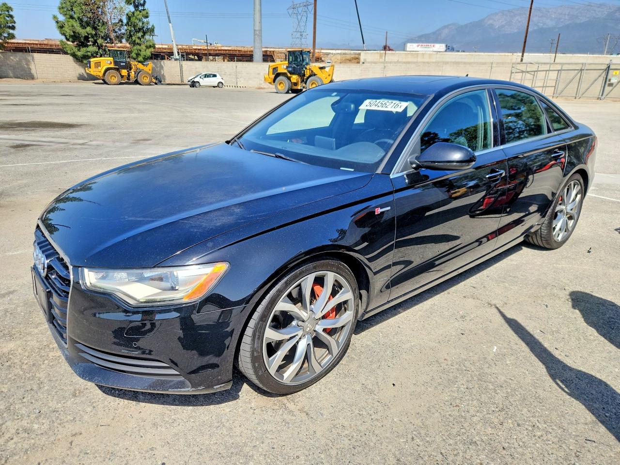 2014 Audi A6 Premium Plus Black vin: WAUFGAFC5EN131154