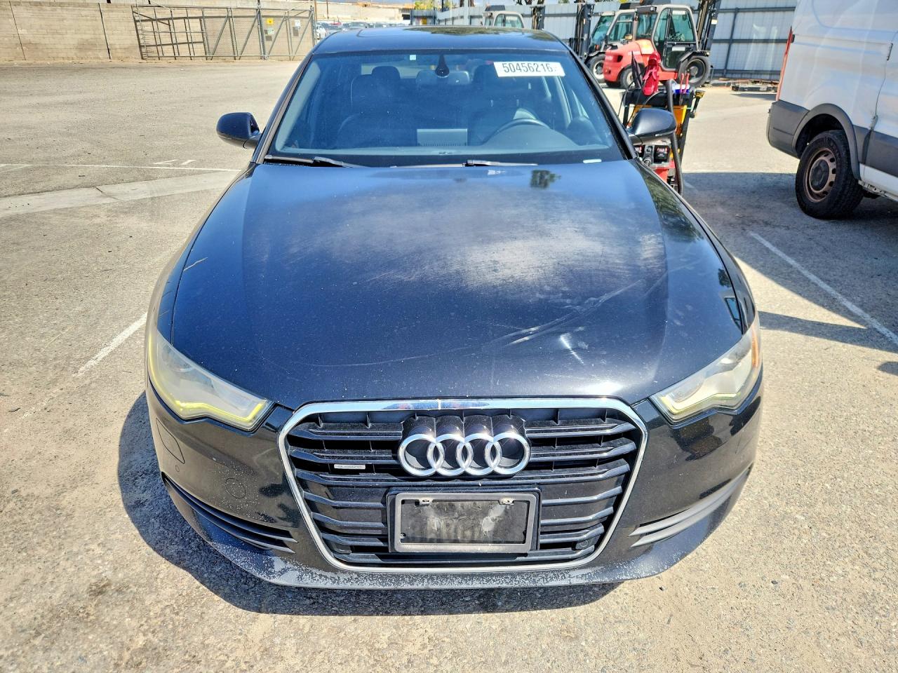 2014 Audi A6 Premium Plus Black vin: WAUFGAFC5EN131154