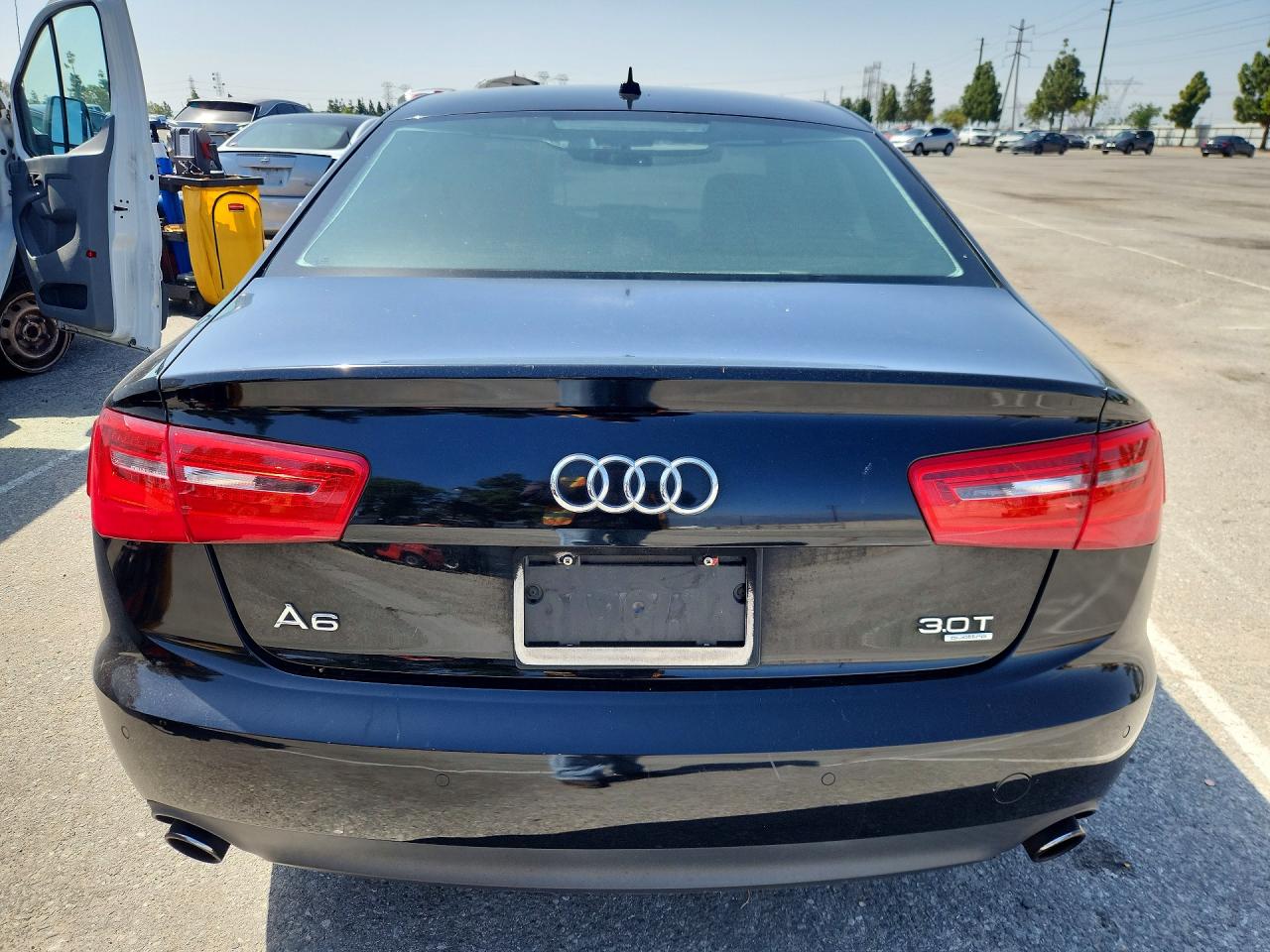 2014 Audi A6 Premium Plus Black vin: WAUFGAFC5EN131154