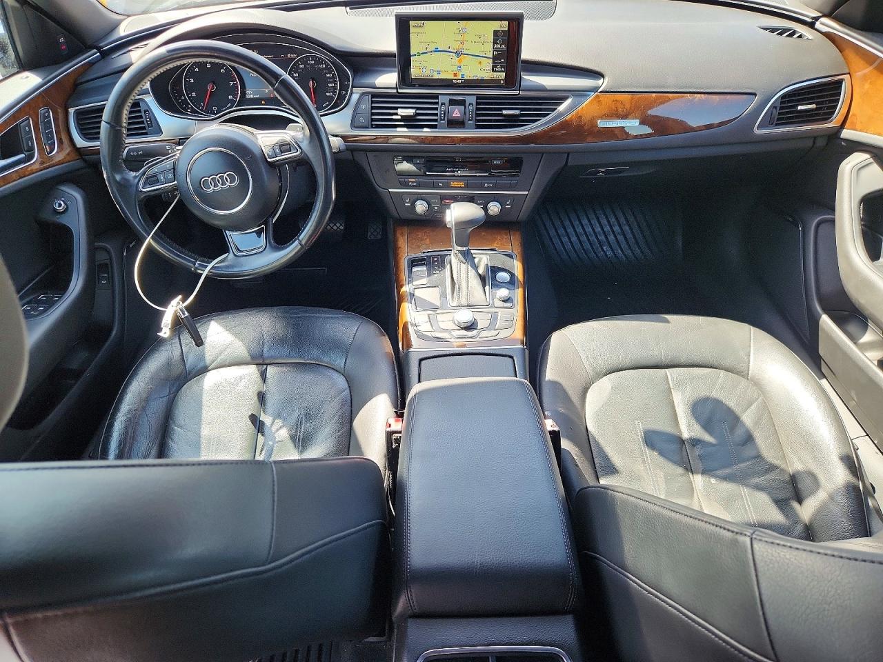 2014 Audi A6 Premium Plus Black vin: WAUFGAFC5EN131154